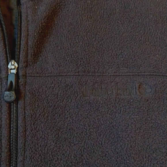 Timberland fleece zip down jacket - Picture 3 of 5